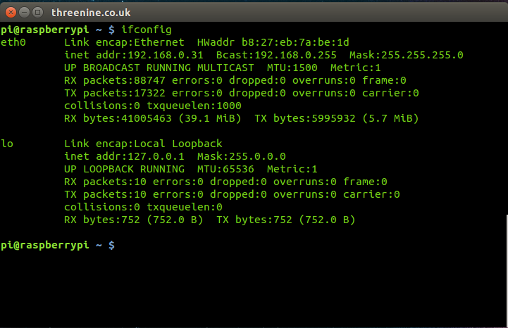 Use PuTTY to Access the Raspberry Pi Terminal from a Computer