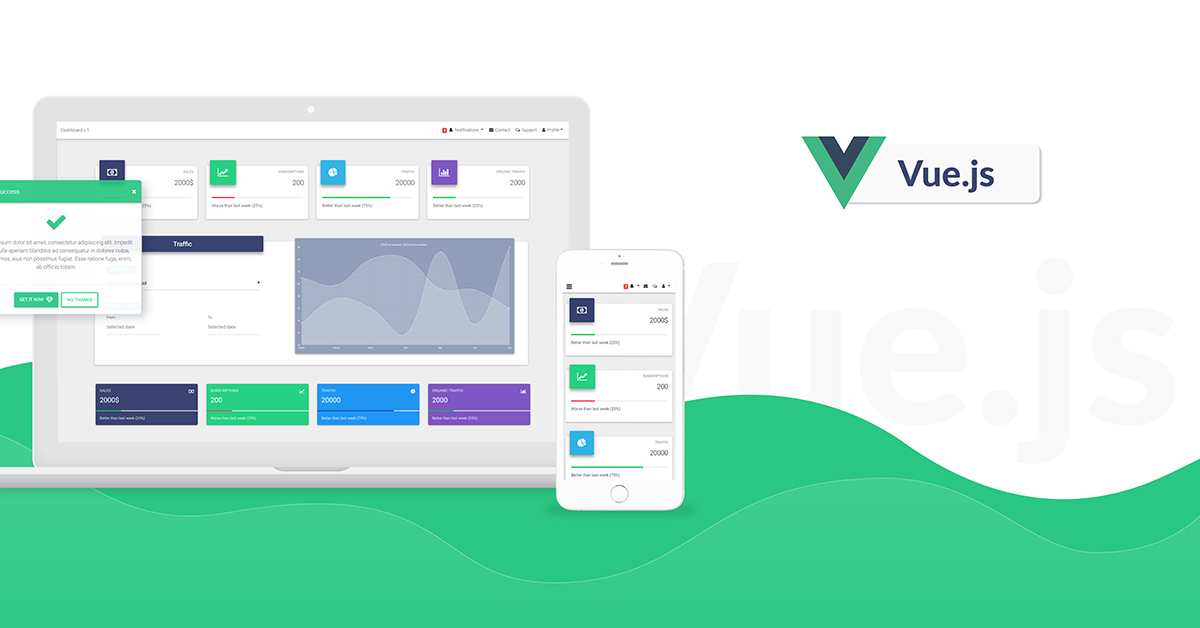 How To Use A Material Design Component Framework With Vue | Gary Woodfine