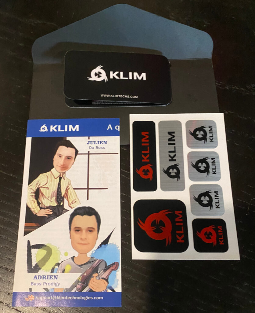 KLIM sticker pack
