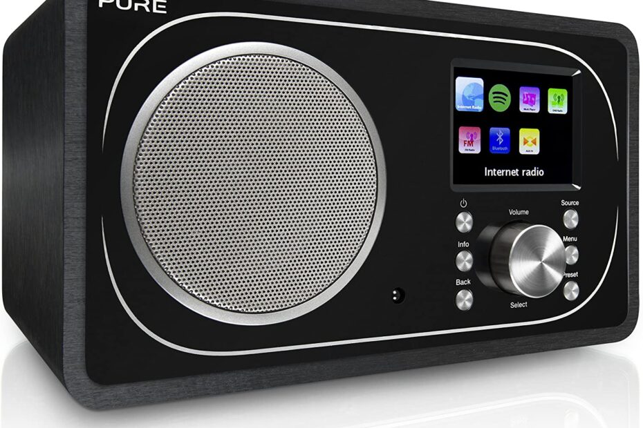 Pure Evoke F3 Internet DAB/DAB+ Digital and FM Radio,